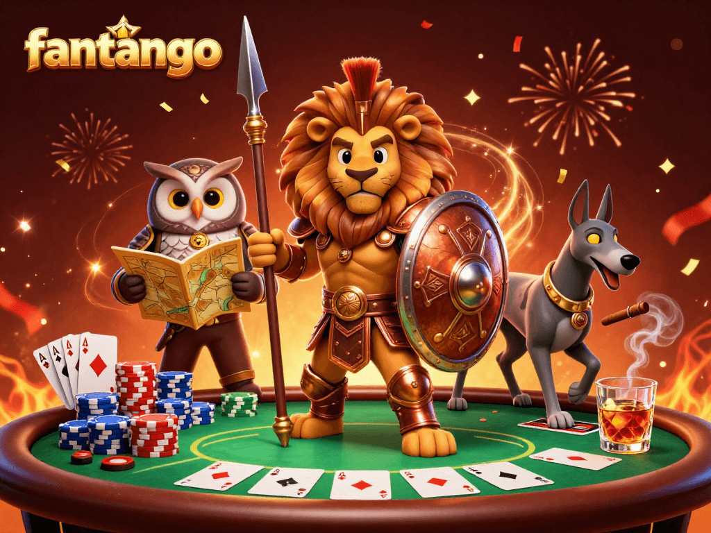 Engage in the world of fantango with an exciting poker showdown featuring dynamic 3D characters and action.
