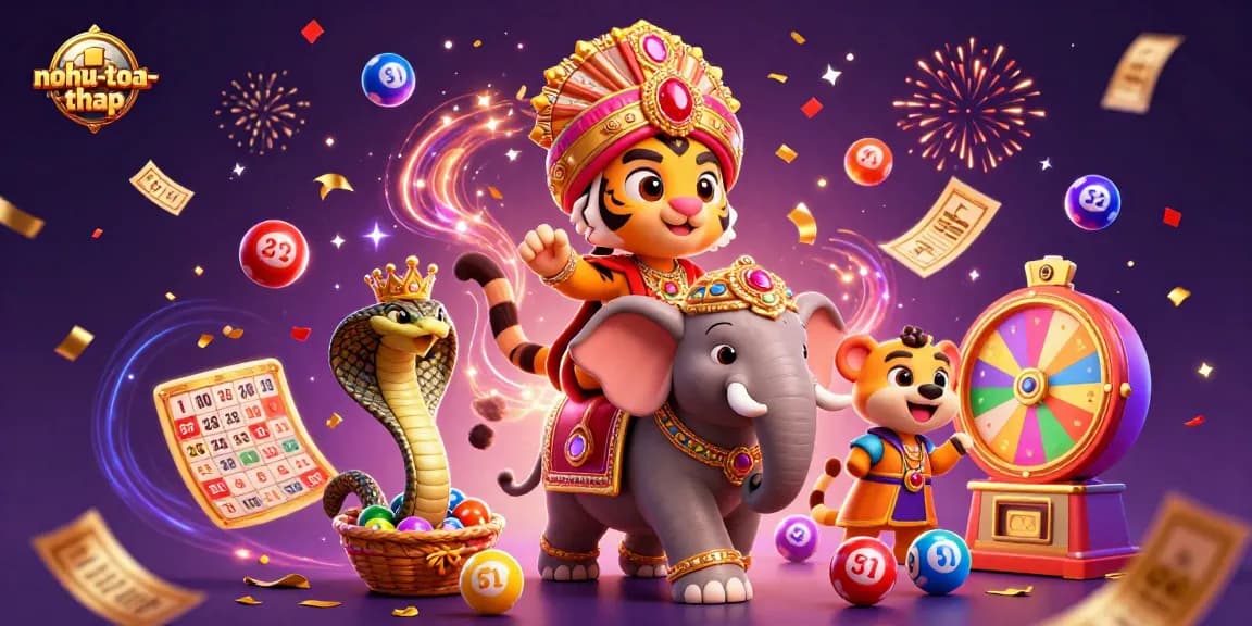 Engage with nohu-toa-thap while winning prizes in a vibrant casino setting filled with excitement.