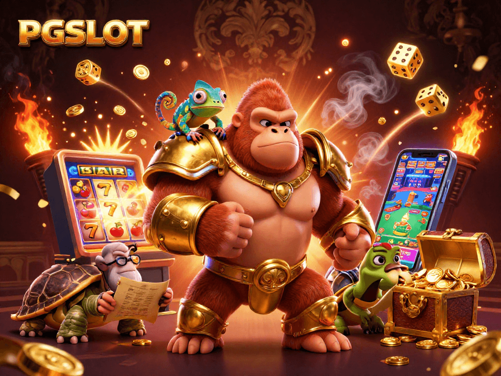 Spin to win big with PGSLOT's exciting jackpot and vibrant graphics in action.