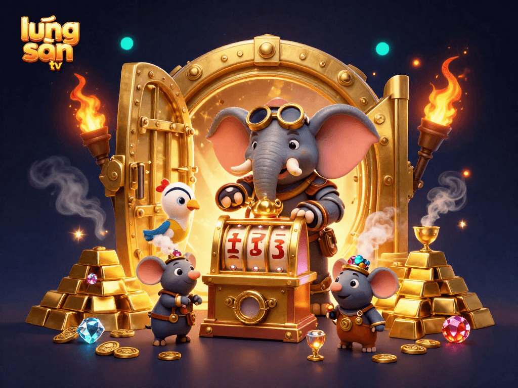 Spin the golden slot machine and win big with lương sơn tv's vibrant gambling scene!