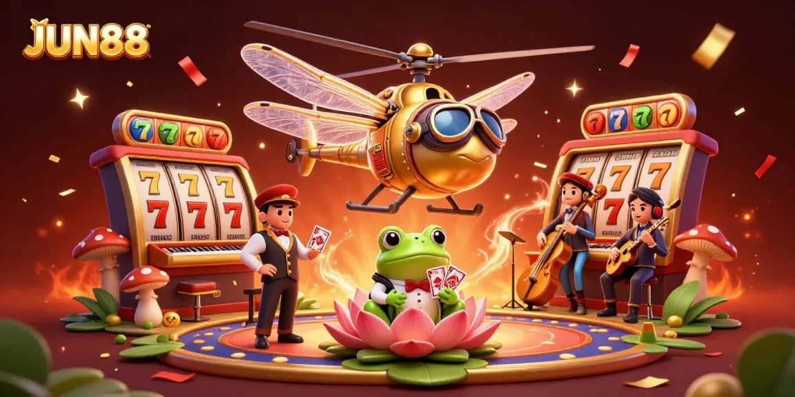 Experience thrilling moments at JUN88 with exciting slot games and vibrant casino atmosphere.