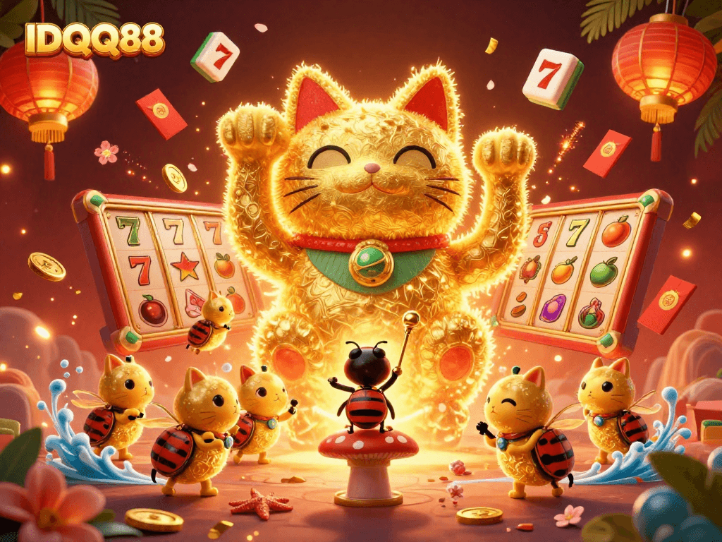 Win big with IDQQ88 by entering a vibrant casino scene filled with luck and excitement.