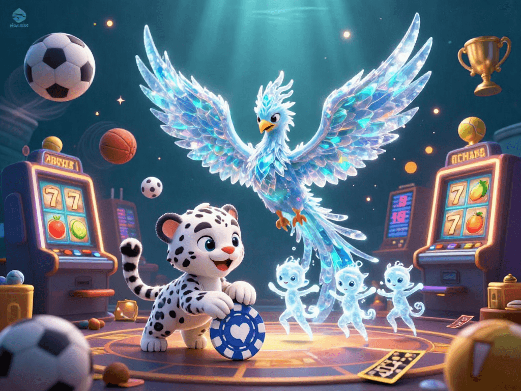 Menangkan jackpot di situs slot dengan grafik warna-warni dan karakter menarik dalam suasana kasino yang menggembirakan.