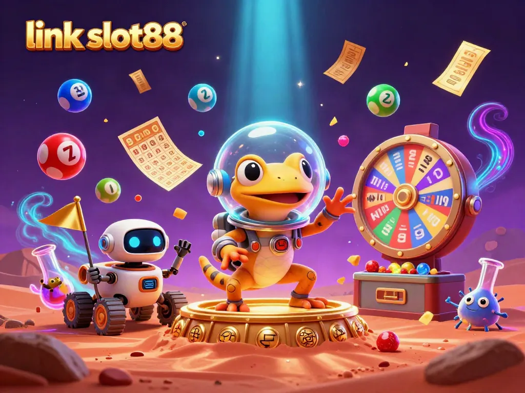 Menangkan jackpot besar di link slot88 dengan ilustrasi kasino digital yang menarik.