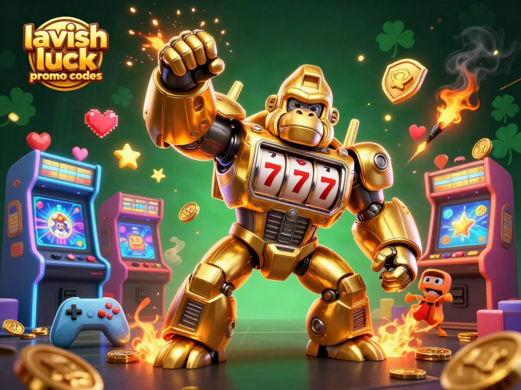 Claim lavish luck promo codes while enjoying a vibrant 3D casino gaming experience.