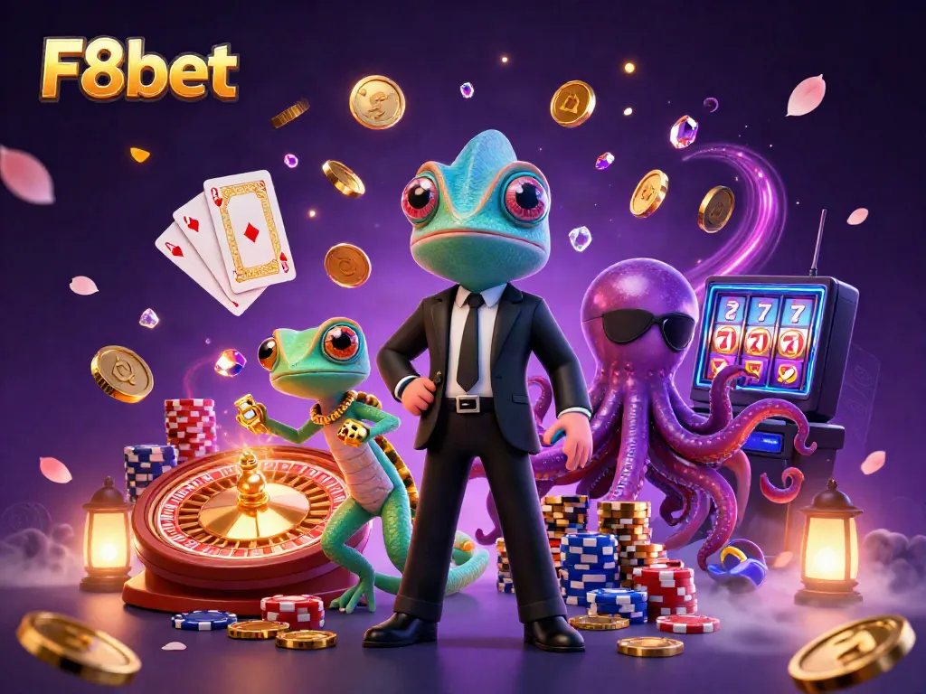 Experience thrilling gaming moments with F8bet's vibrant casino adventure featuring dynamic characters and dazzling game elements.