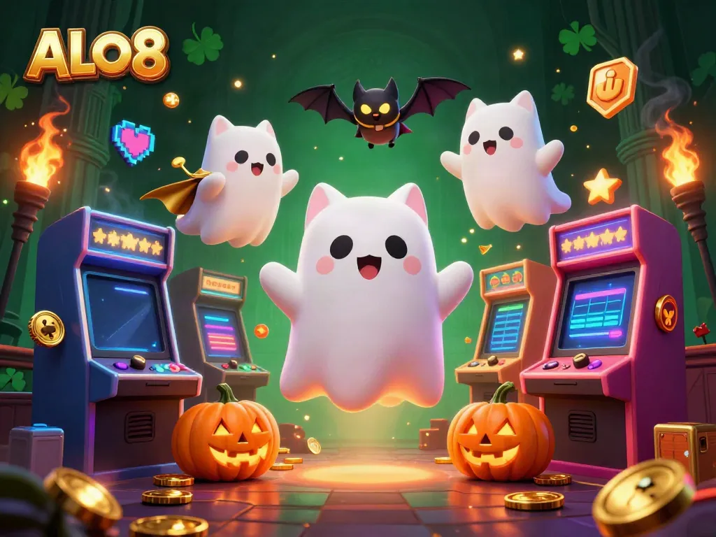 Experience winning thrills at ALO8, where ghostly lucky charms and glowing jackpots create epic casino fun.