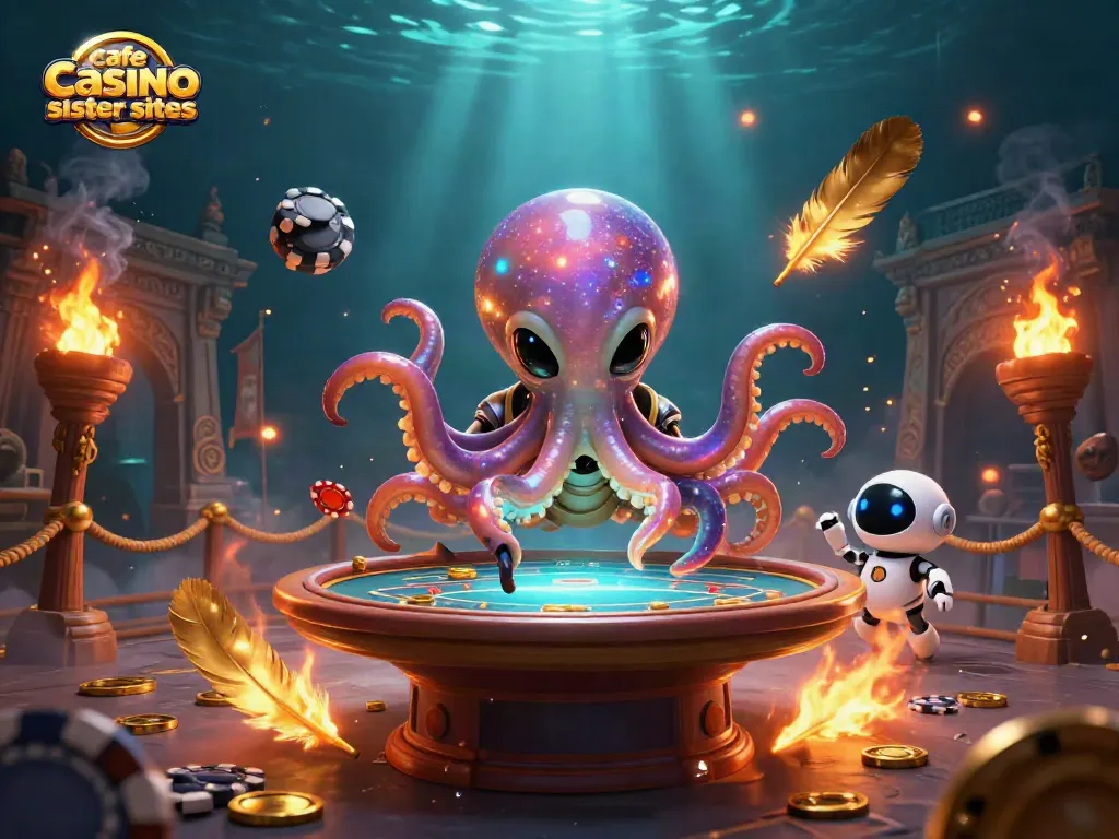 Play poker with the best cafe casino sister sites featuring exciting animated characters.