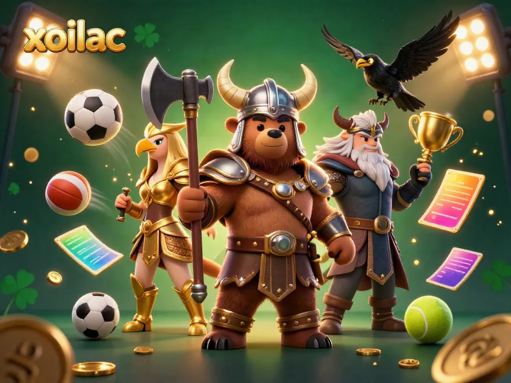 Xoilac TV showcases immersive betting experiences with dynamic sports elements and captivating characters.