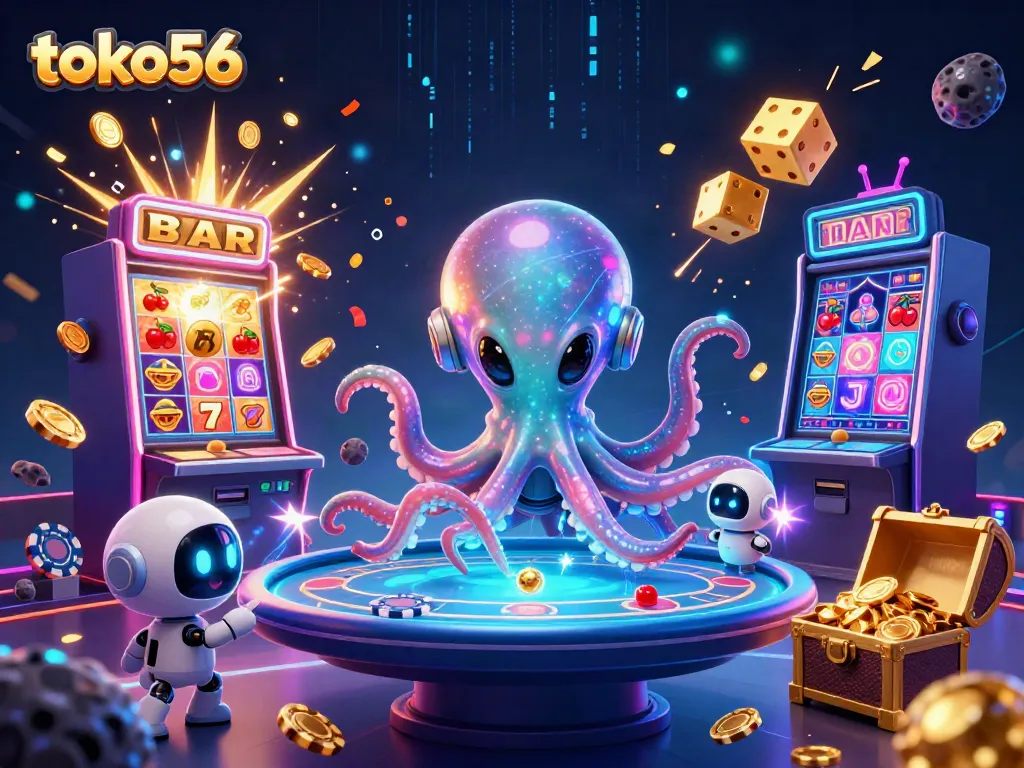 Toko56 menawarkan pengalaman bermain slot yang mengasyikkan dengan fitur lengkap dan modal terjangkau.