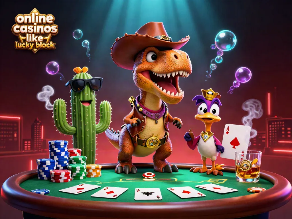 Engage with thrilling gameplay at online casinos like lucky block featuring unique 3D characters.