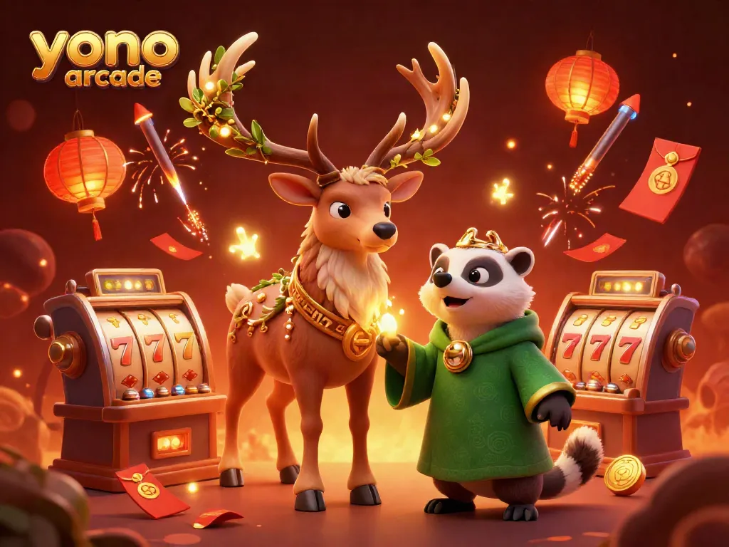 Experience thrilling gameplay at yono arcade featuring immersive 3D characters and dynamic slot machines.