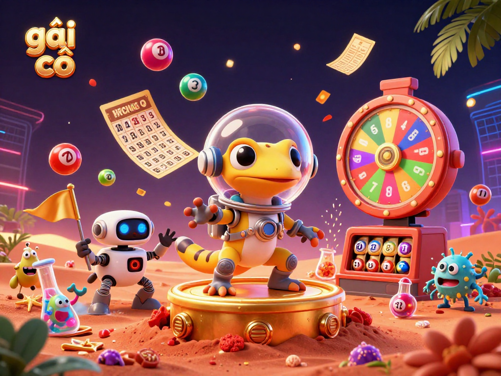 Experience exciting games at gái gọi casino with vibrant lottery balls and prizes galore.