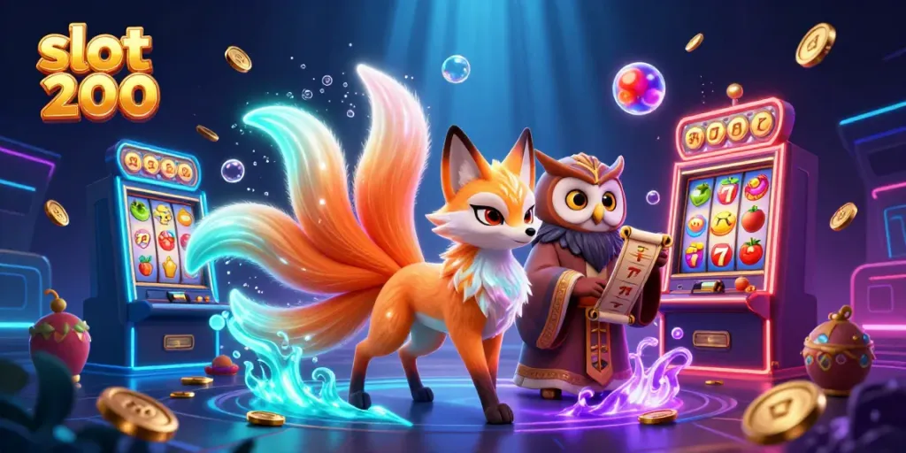 Experience thrilling wins with slot 200 amid vibrant 3D visuals and dynamic gaming elements.