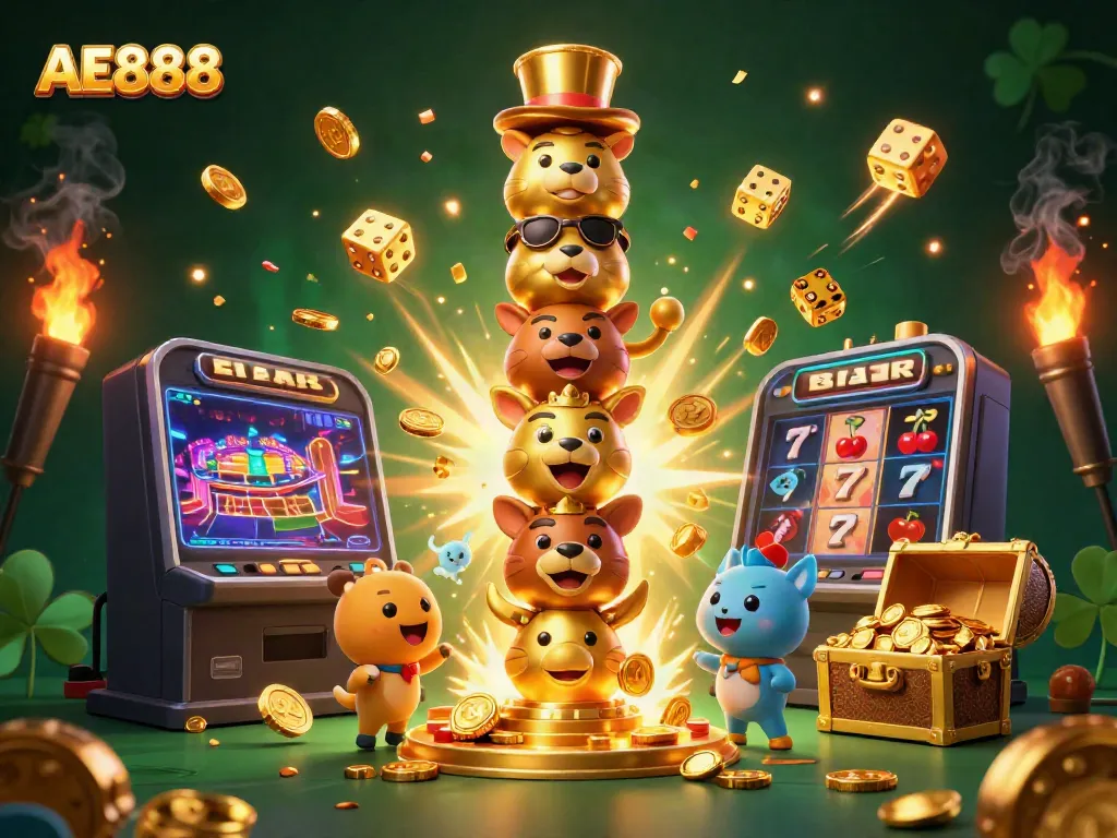 Experience winning thrills at AE888 with vivid 3D casino action and jackpots bursting forth