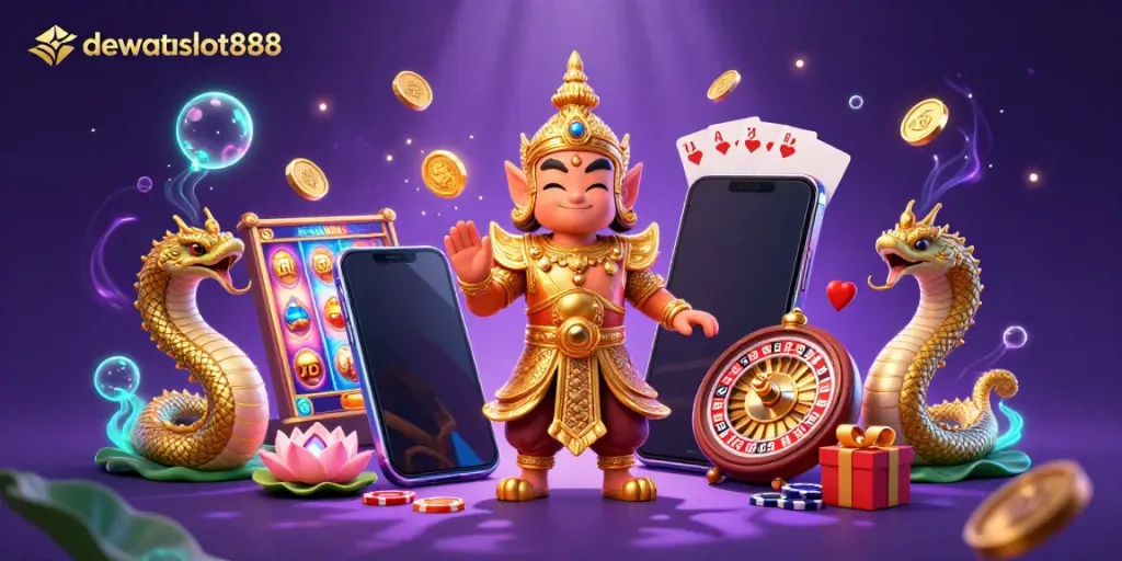 Menangkan jackpot di dewataslot888 dengan permainan slot penuh gemerlap dan karakter menarik.